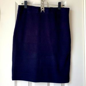 Blue bodycon Ann Taylor skirt. NWT M